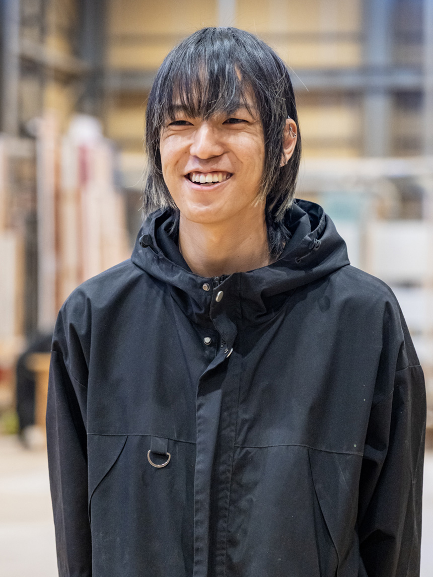 金子 凌太の笑顔